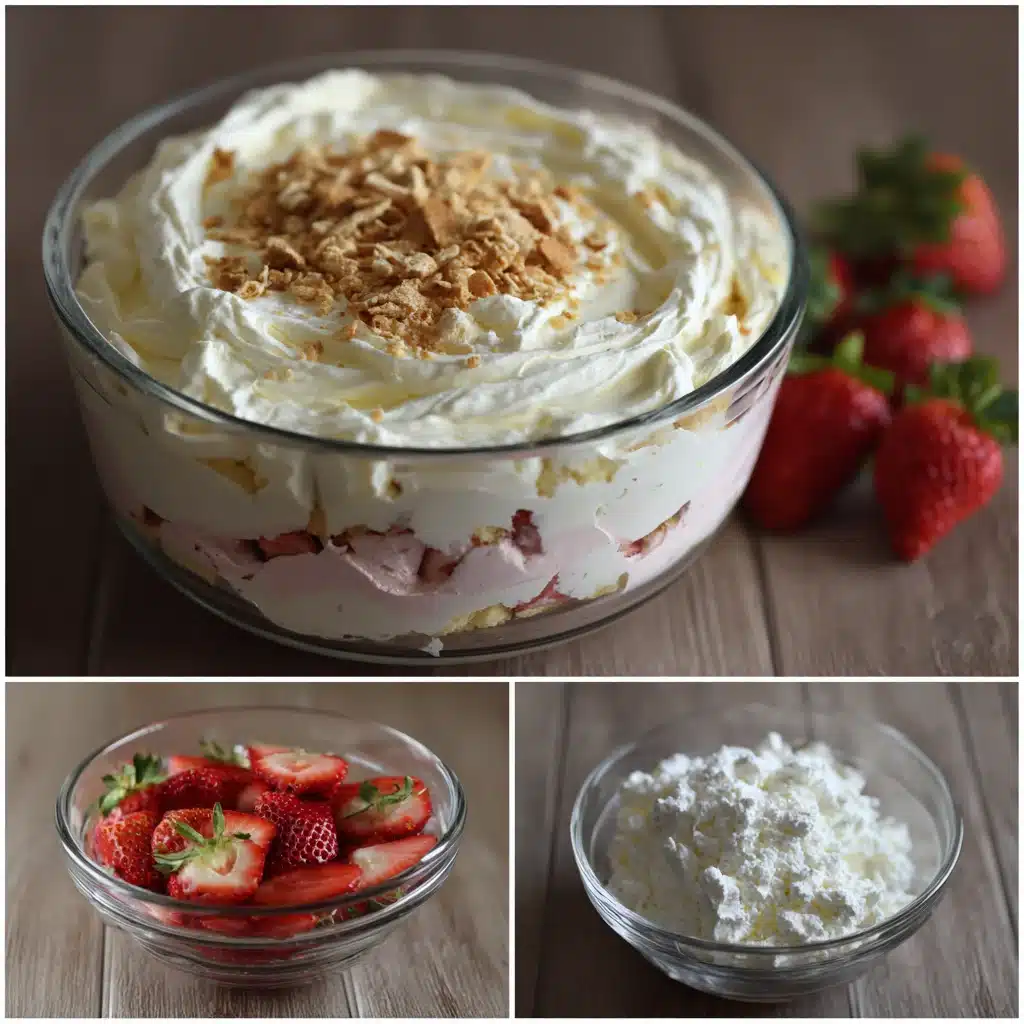 Easter Strawberry Cream Trifle 5 Easter Strawberry Cream Trifle