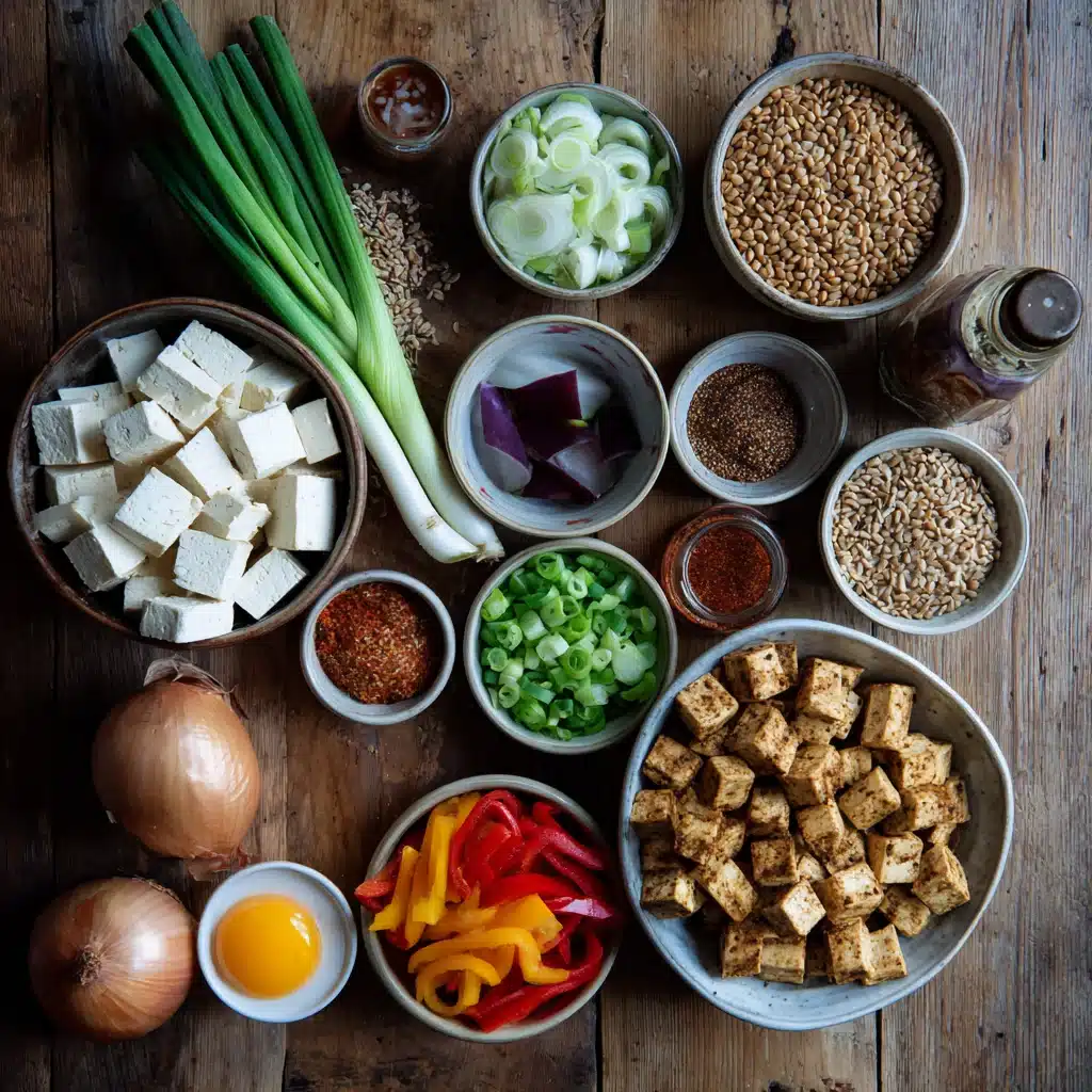 Roasted Tofu Grain Bowl