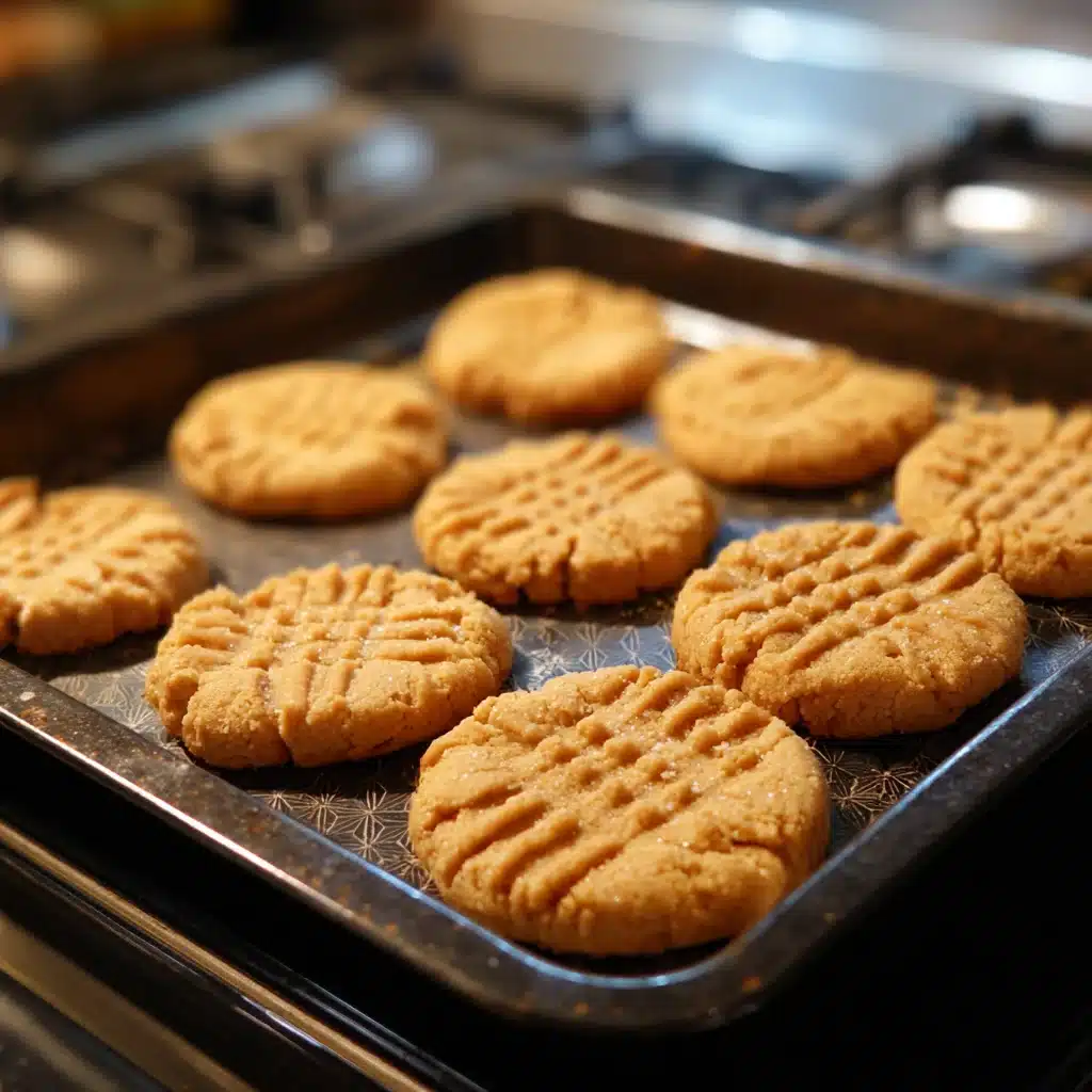 Easy Peanut Butter Cookies That Melt in Your Mouth
