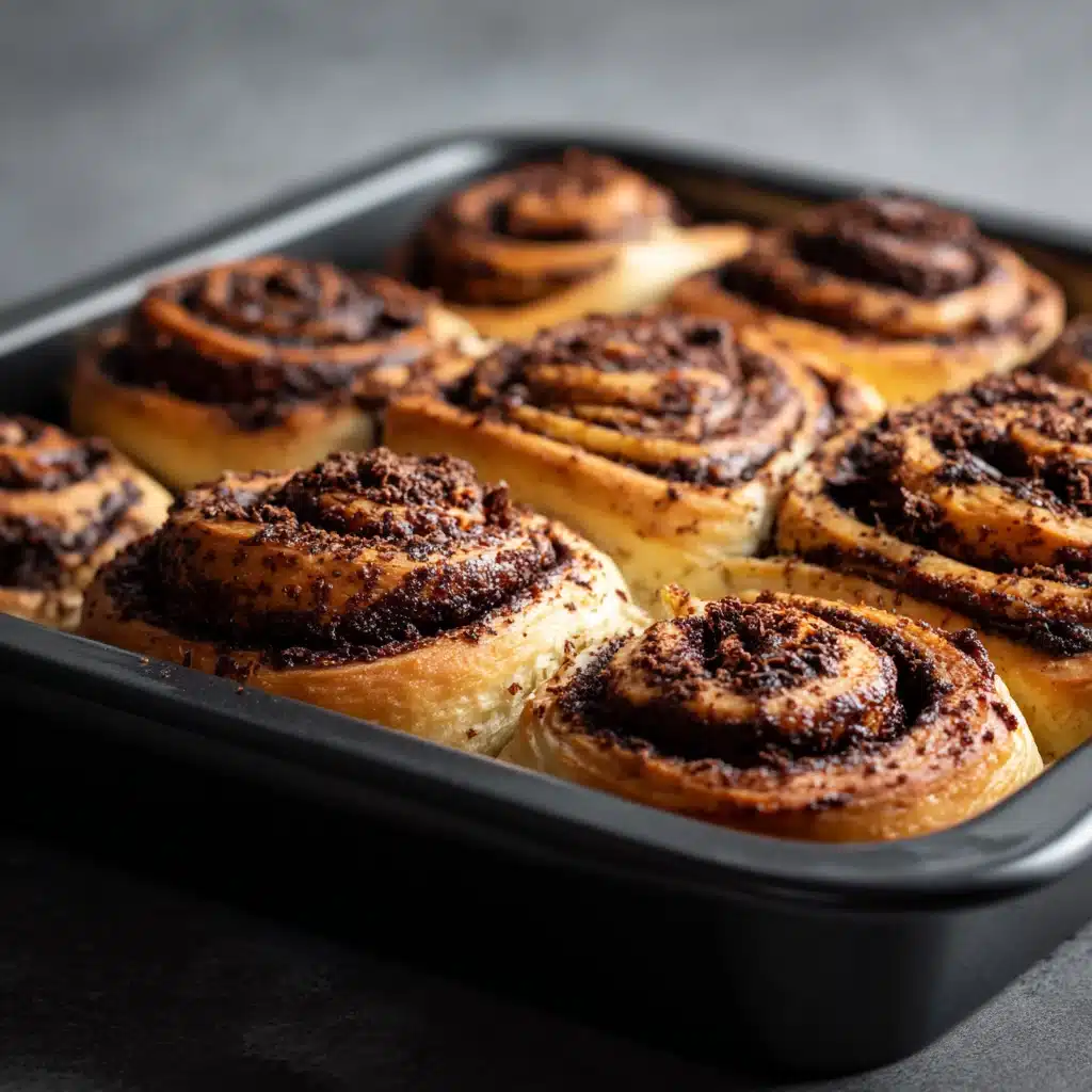 Chocolate Cinnamon Rolls 8 Chocolate Cinnamon Rolls