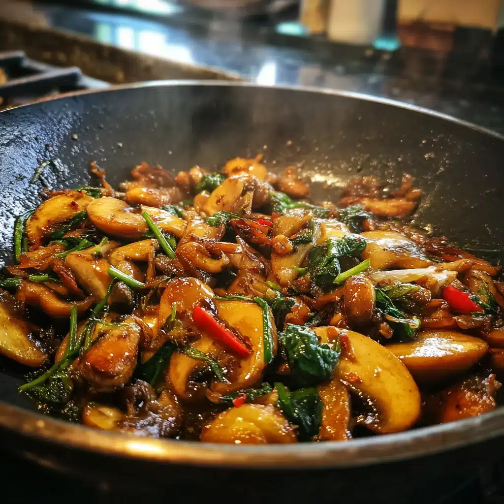 Saucy Mushroom Stir-Fry 8 Saucy Mushroom Stir-Fry