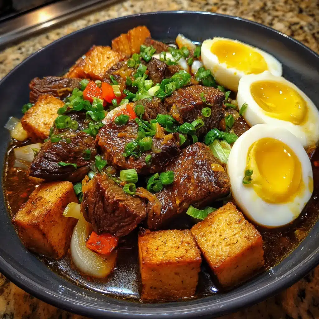 Taiwanese Braise with Beef, Tofu & Eggs 8 Taiwanese Braise with Beef, Tofu & Eggs