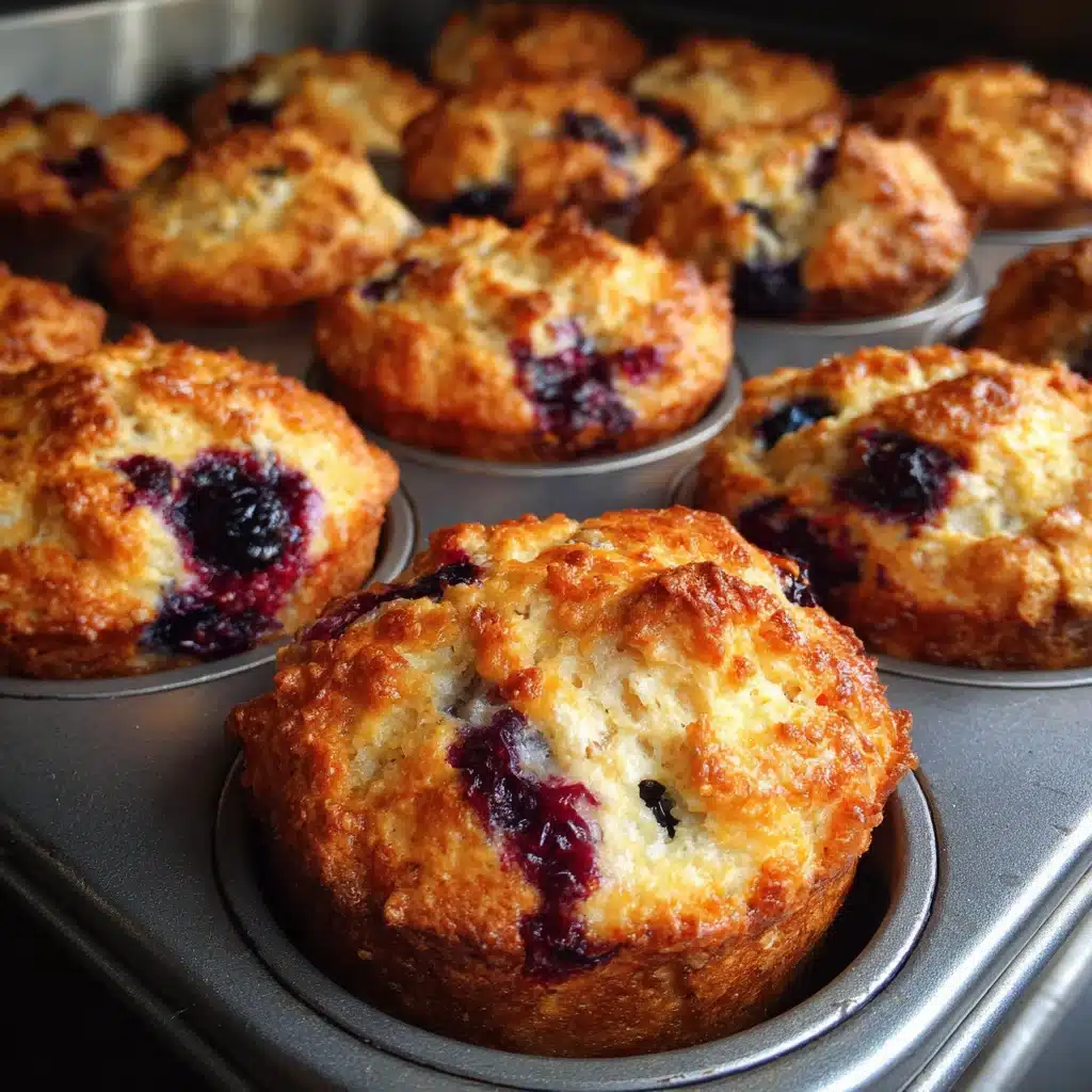 Blueberry Protein Muffins