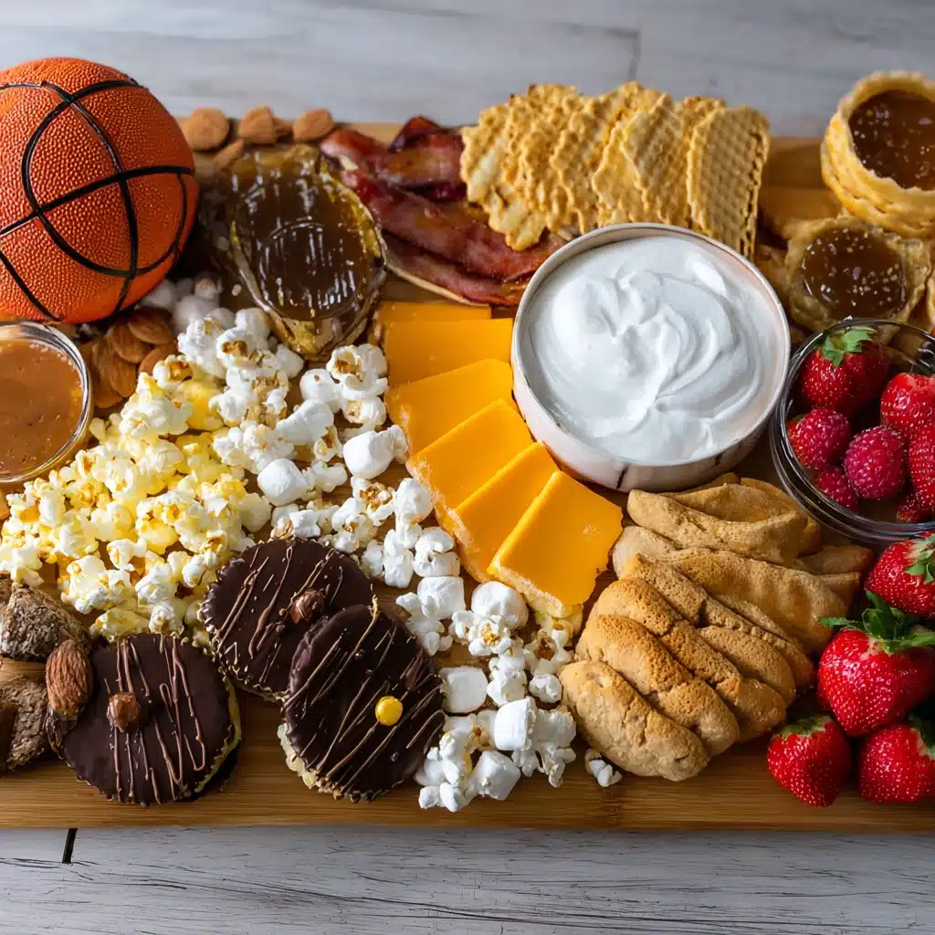 Dessert Board for Basketball Parties