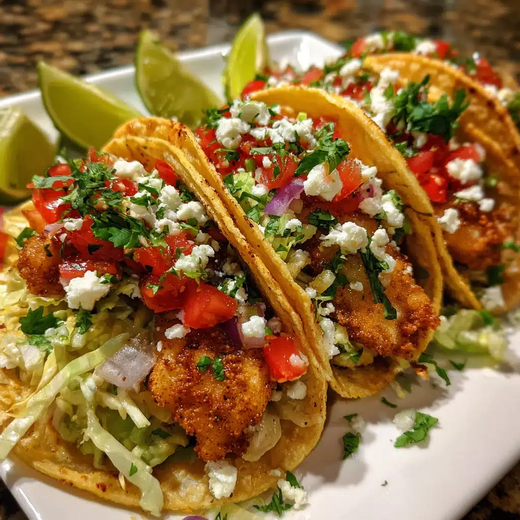 Crispy Air Fryer Fish Tacos