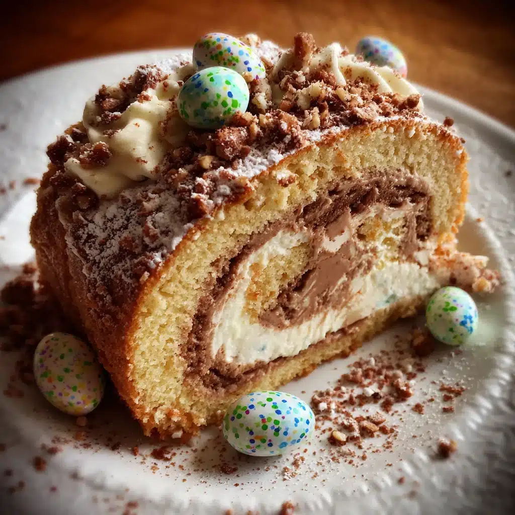 Easter Cake Roll 10 Easter Cake Roll