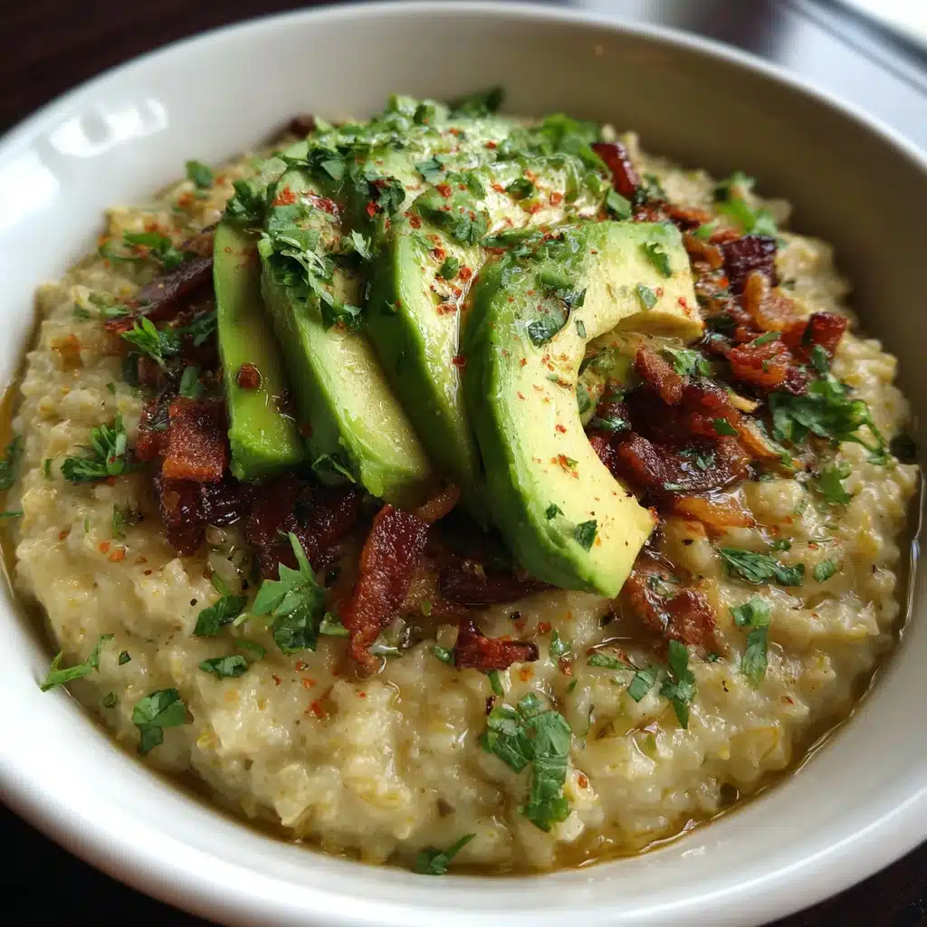 Savory Avocado Oatmeal 8 savory avocado oatmeal