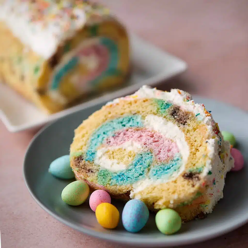 Easter Cake Roll 11 Easter Cake Roll