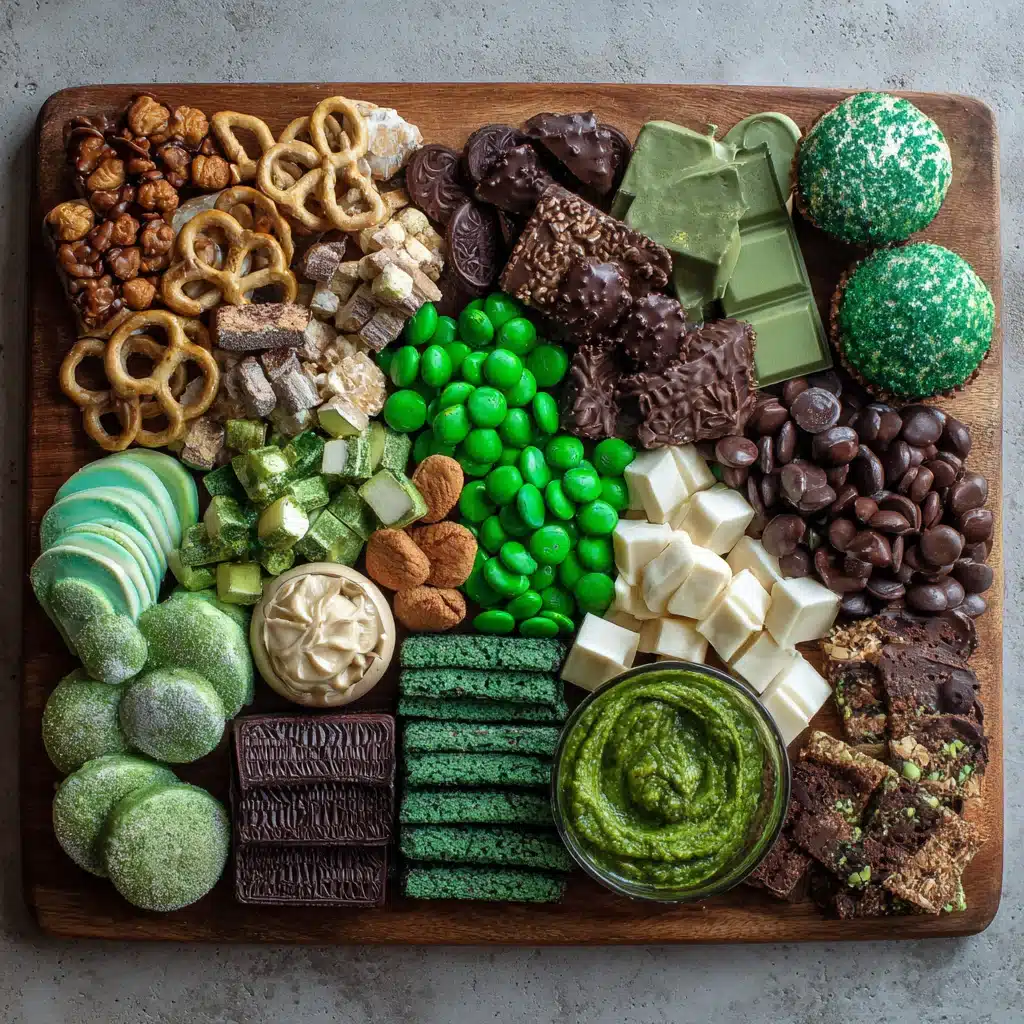 Easy Green Dessert Board for Parties