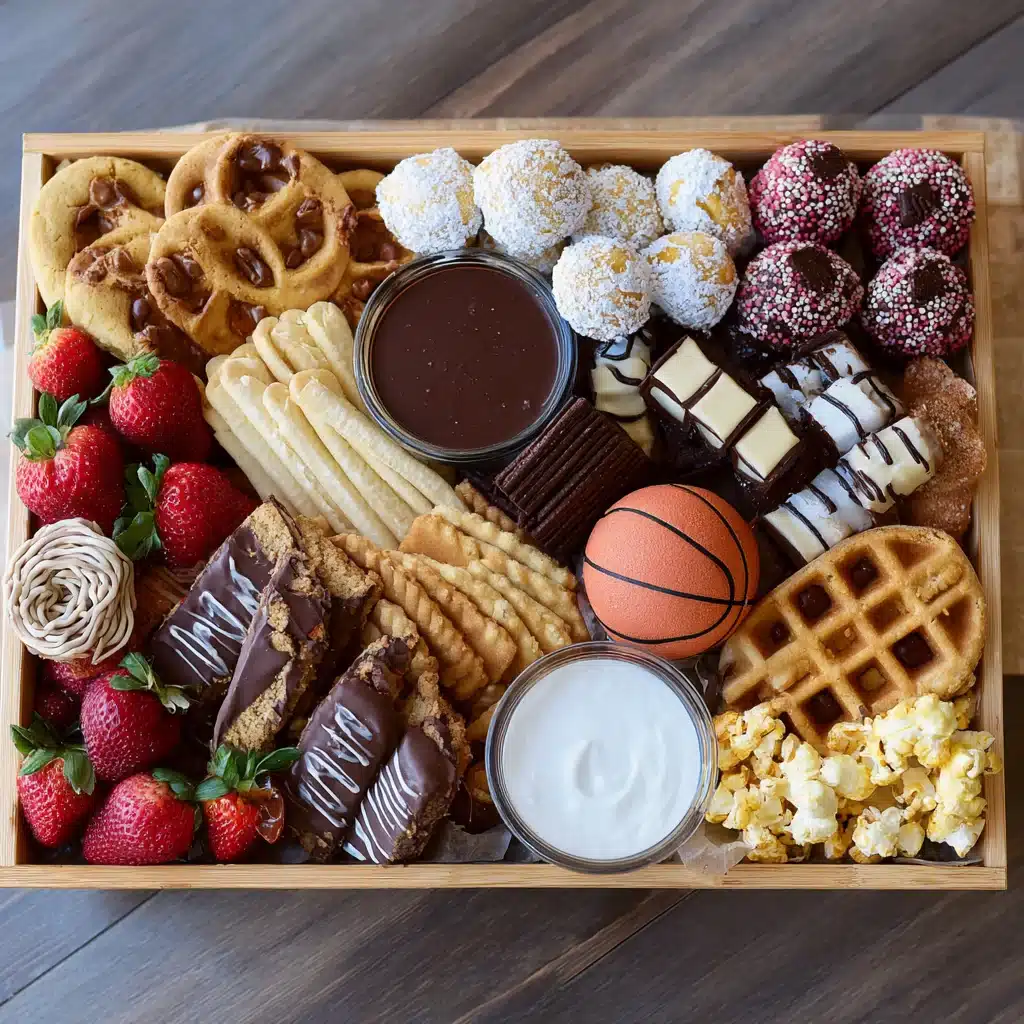 Dessert Board for Basketball Parties