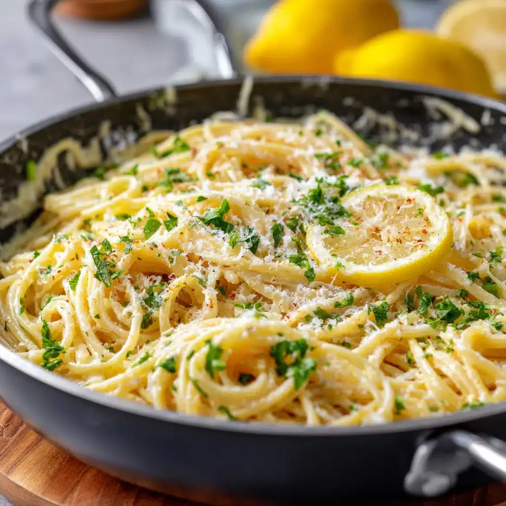Creamy Lemon Pasta with Parmesan