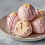 Strawberry Cheesecake Fat Bombs – 4 Ingredients! - Keto