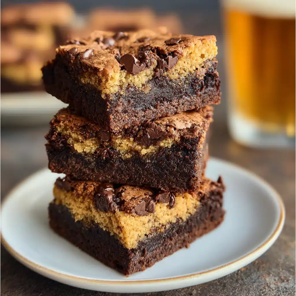 Keto Brookies - Brownie + Cookie Bars!