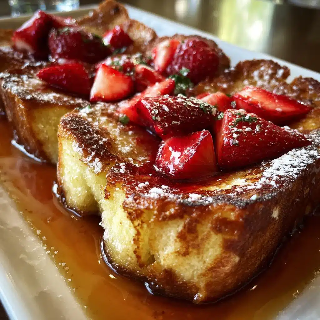 Strawberry French Toast Bake