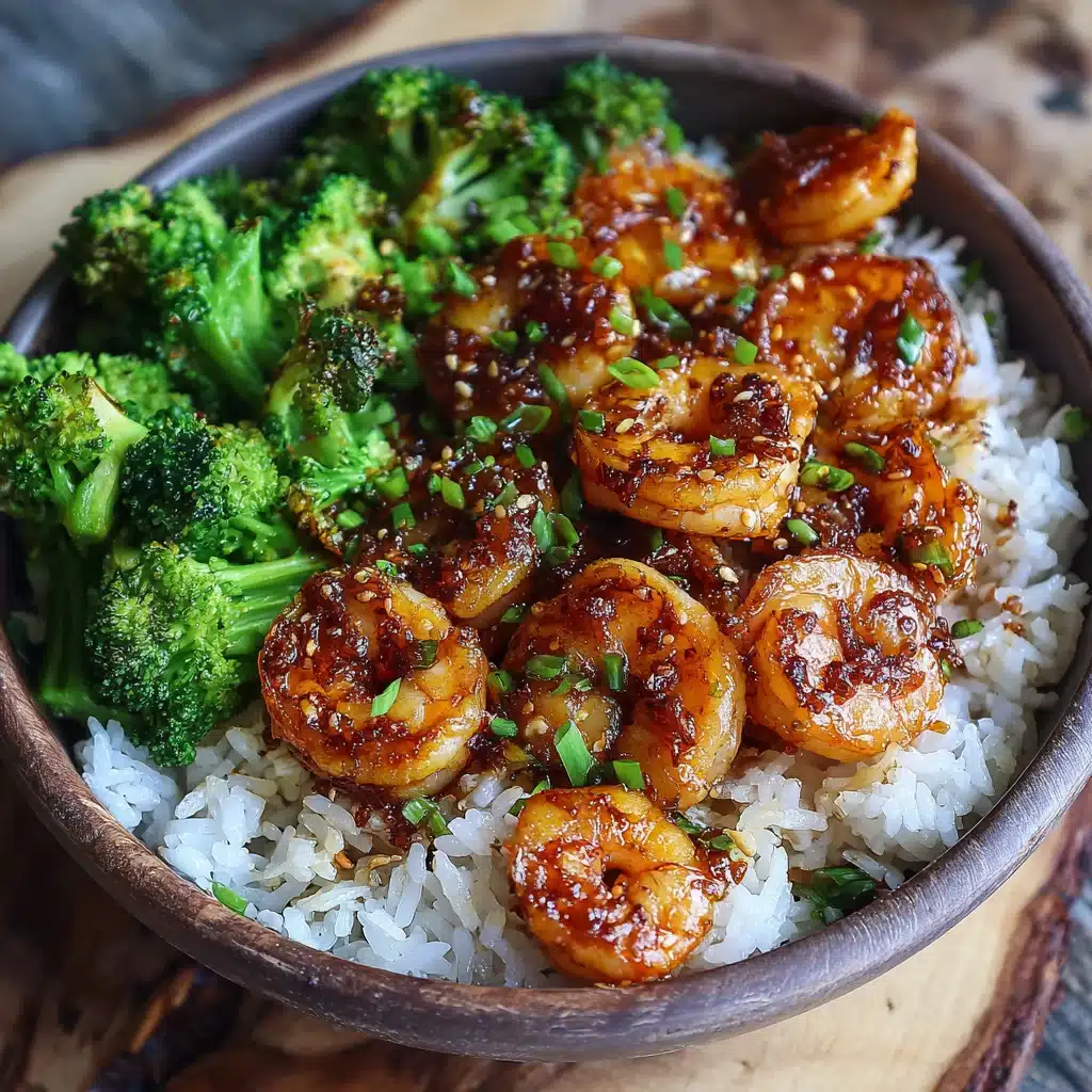 Honey Garlic Shrimp Bowl