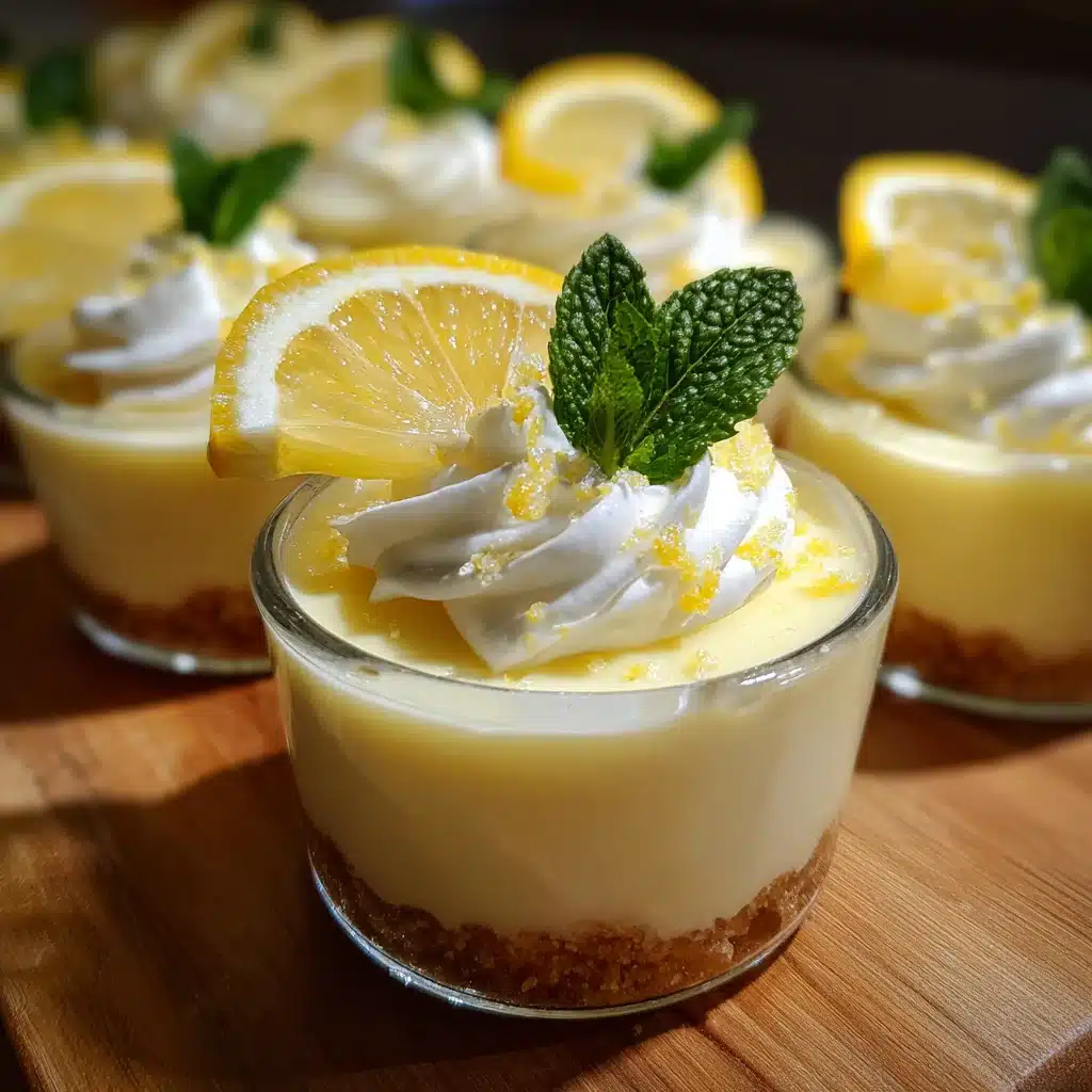Lemon Dessert Cups
