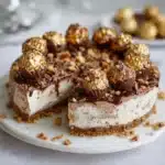 No-bake Ferrero Rocher Cheesecake
