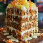 Hawaiian Carrot Pineapple Cake