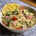 Lemon Orzo Salad