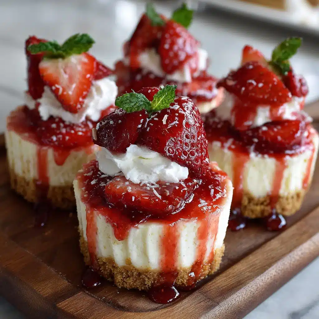 Strawberry Cheesecake Cups
