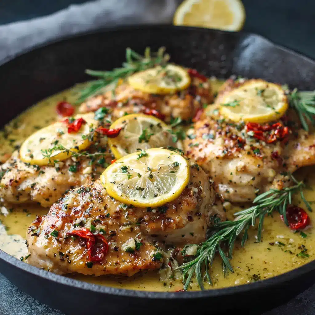 One Pan Keto Garlic Butter Chicken (Easy Dinner)