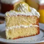 Light and Fluffy Italian Lemon Cream Cake Recipe
