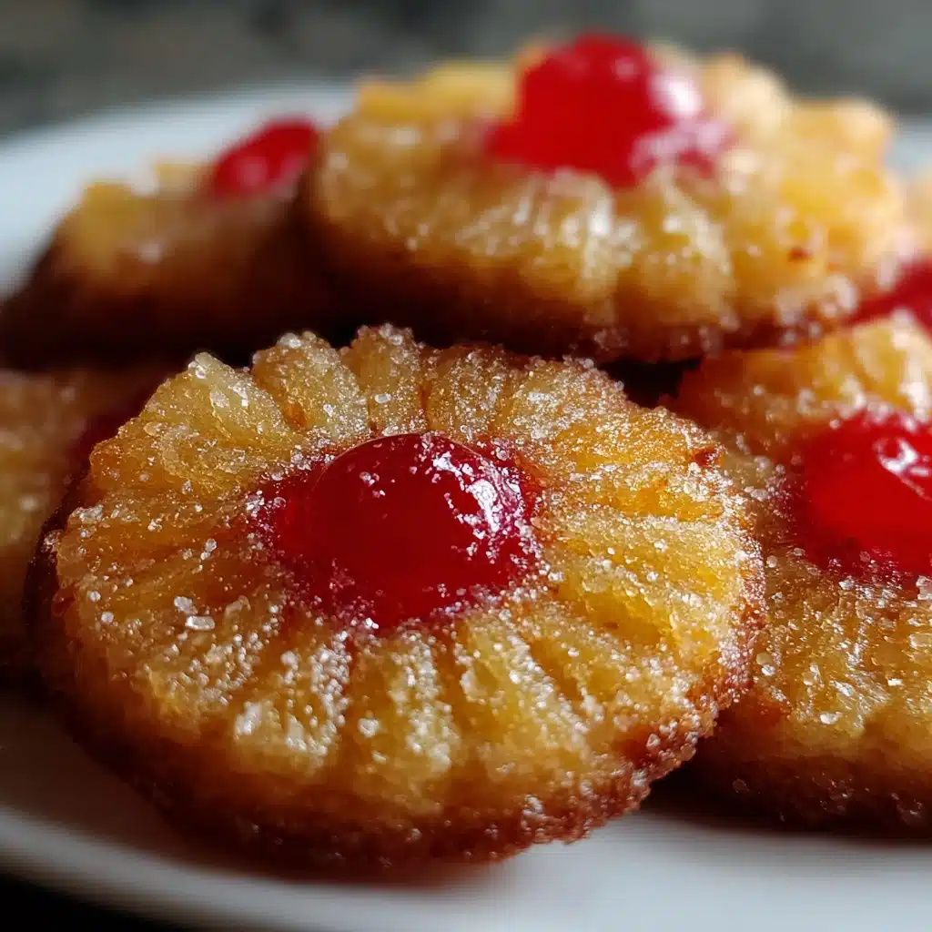 Easy Pineapple Upside Down Sugar Cookies That Delight