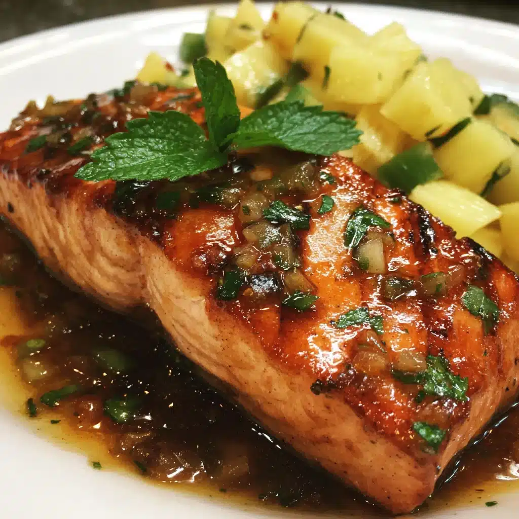 Pineapple Glazed Salmon