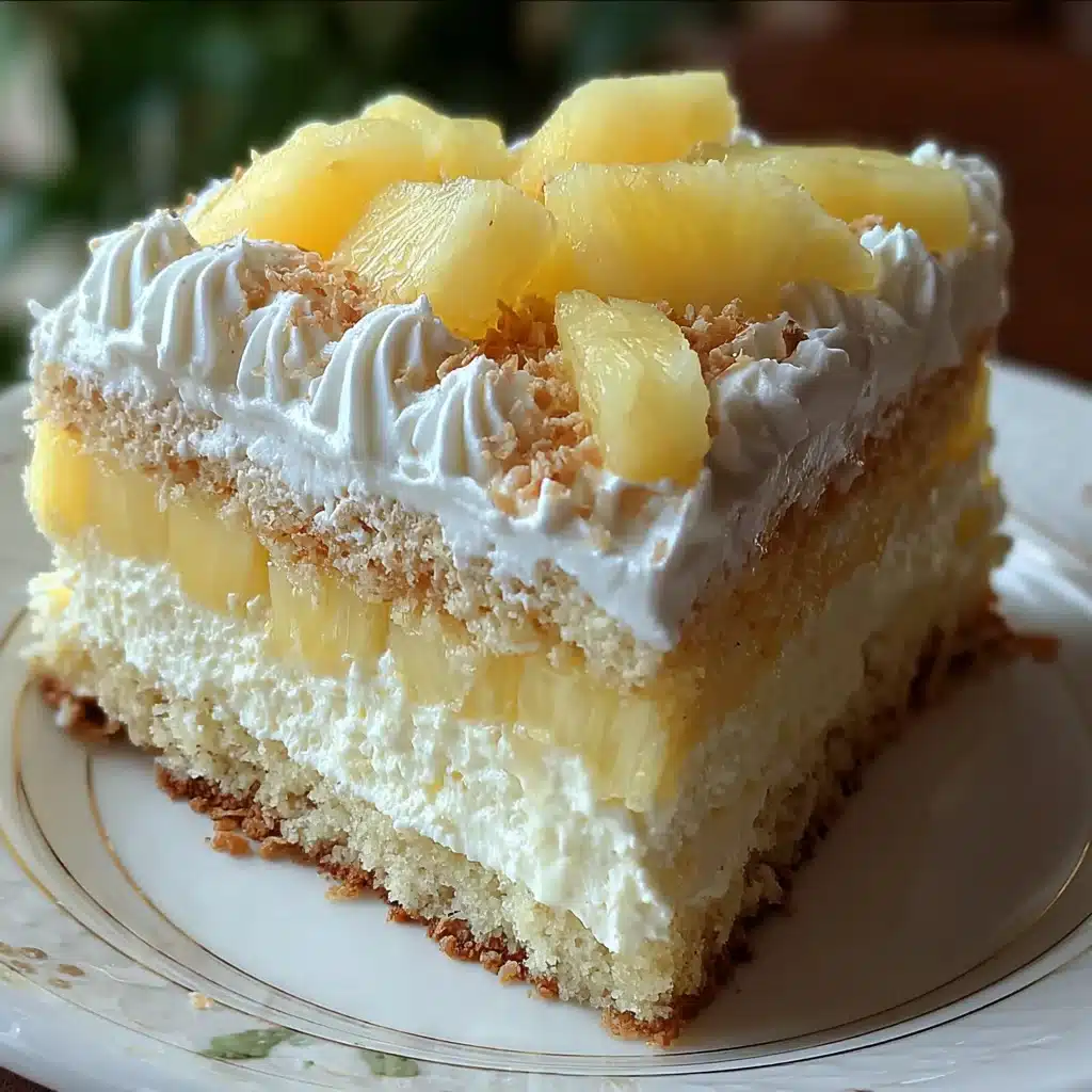 Moist Hawaiian Pineapple Cake with Cream Cheese
