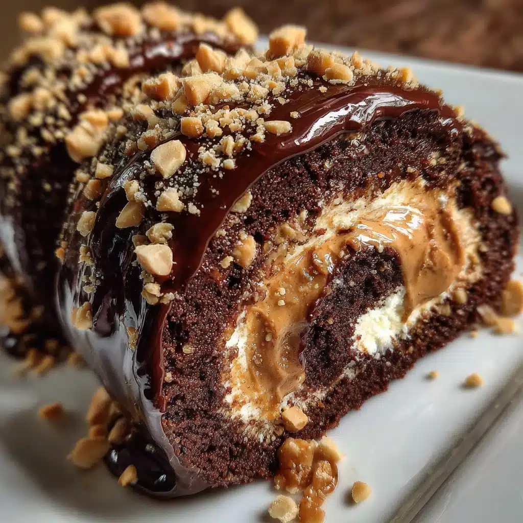 Decadent Peanut Butter Cup Chocolate Roll Recipe For Dessert Lovers