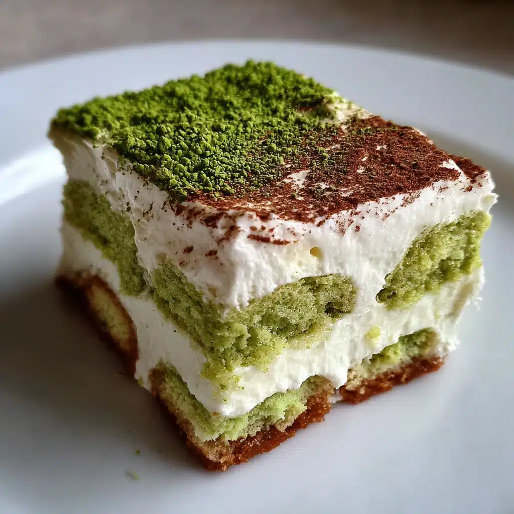 Matcha Tiramisu