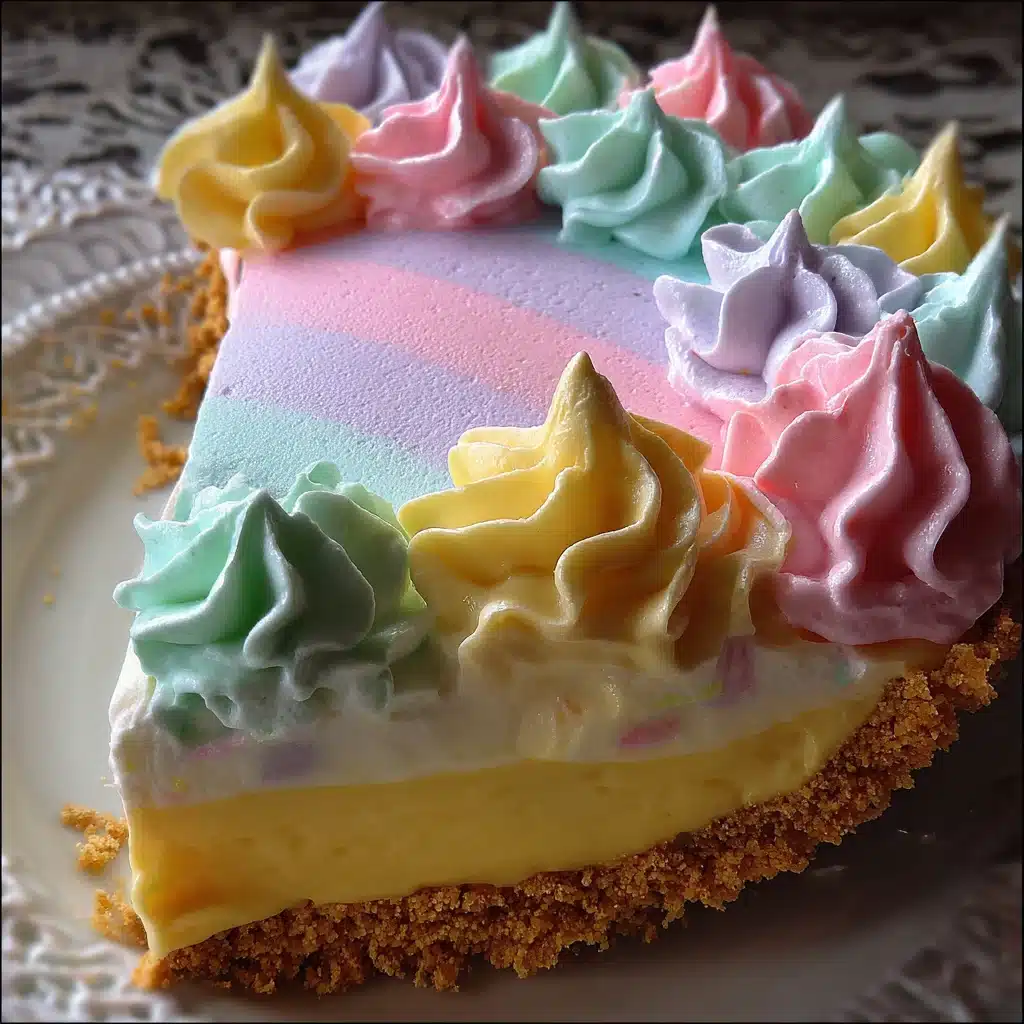 Easter Swirl Pie – A No Bake Pastel Dessert Recipe- Easy Peasy