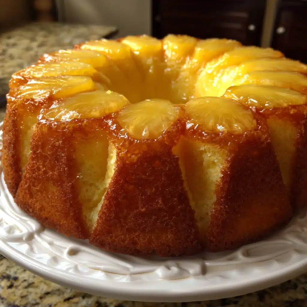 Delicious Easter Pineapple Heaven Cake