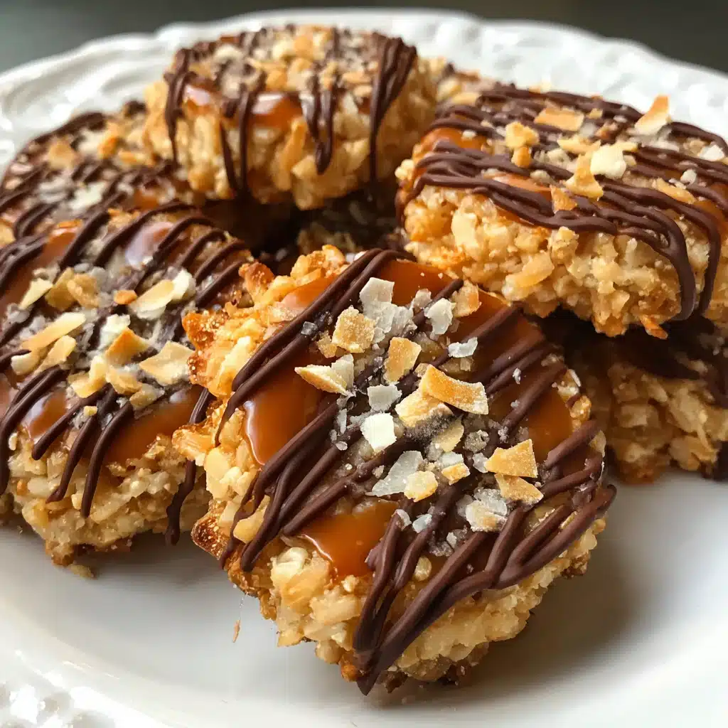 No Bake Samoa Cookies