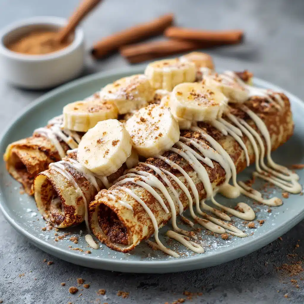 Cinnamon Roll Protein Crepes