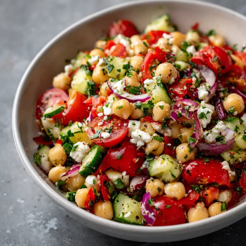 Mediterranean Chickpea Salad