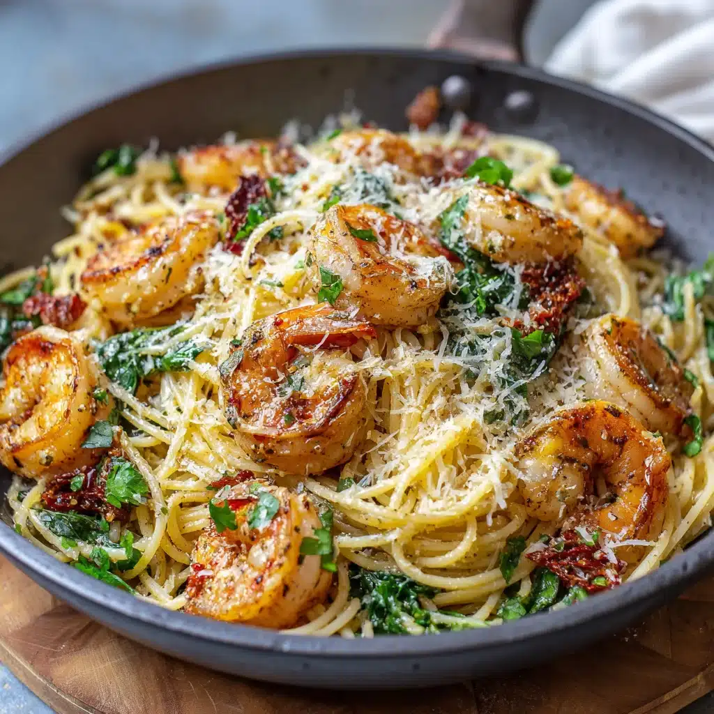 Garlic Butter Shrimp Pasta