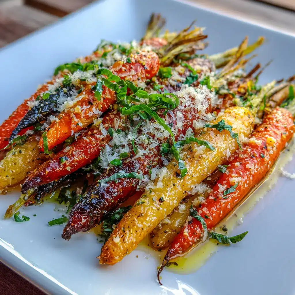Parmesan Roasted Carrots