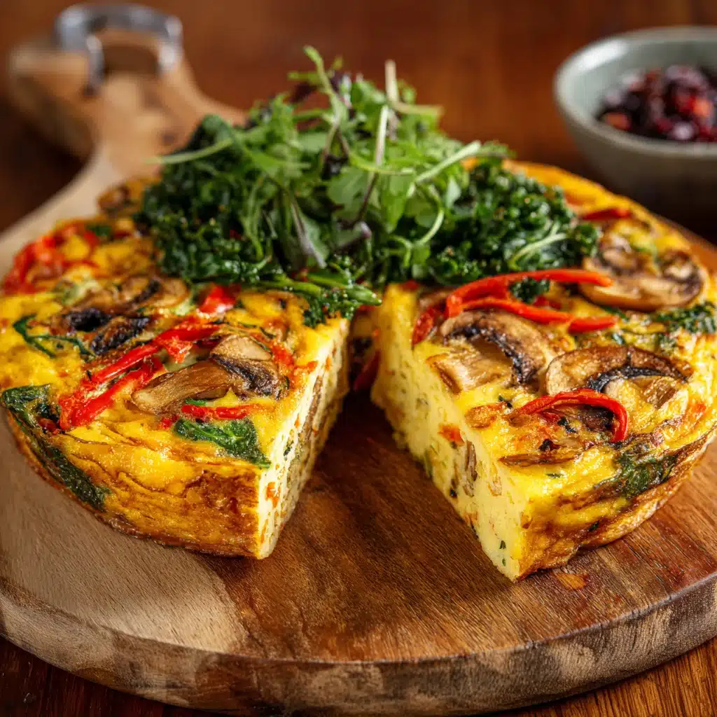 Cheese and Veggie Frittata