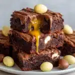 Cadbury Egg Brownies