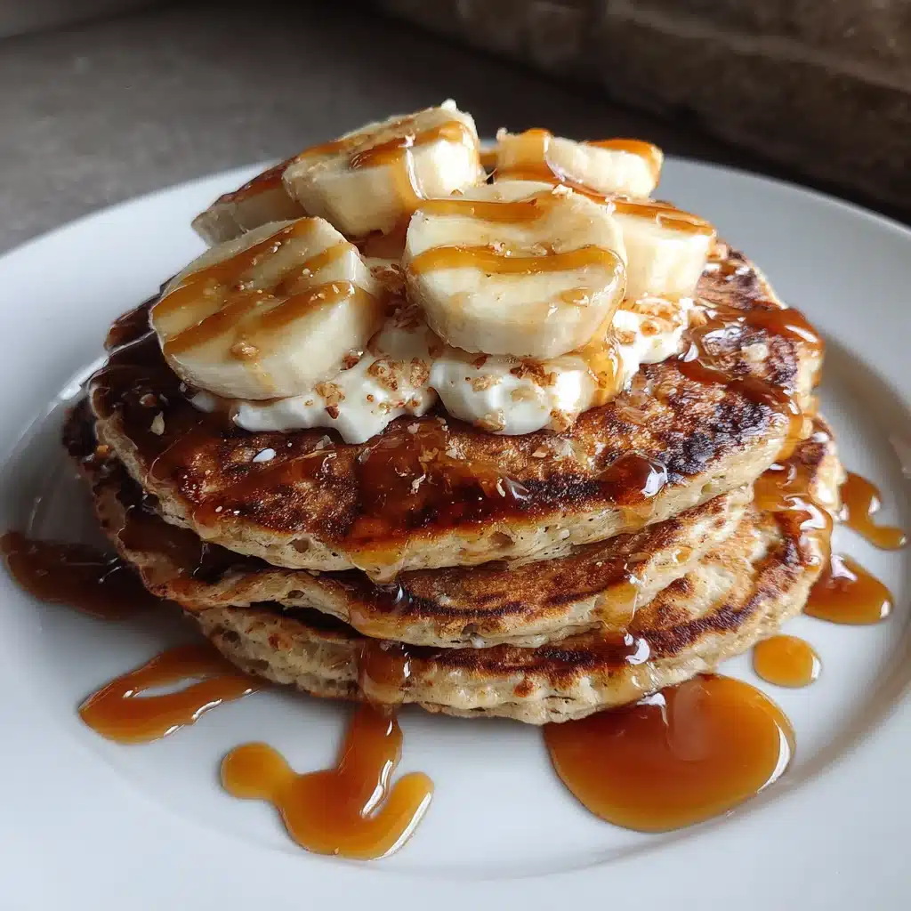 Banana Oat Pancakes