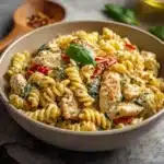 Delicious Creamy Pesto Chicken Pasta Bake Recipe That Is Simple and Full of Flavor