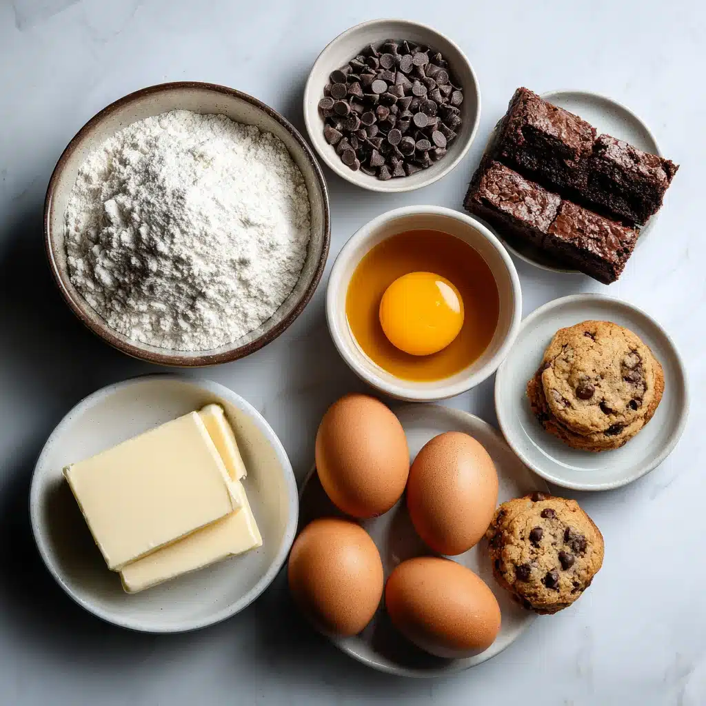 Keto Brookies - Brownie + Cookie Bars!