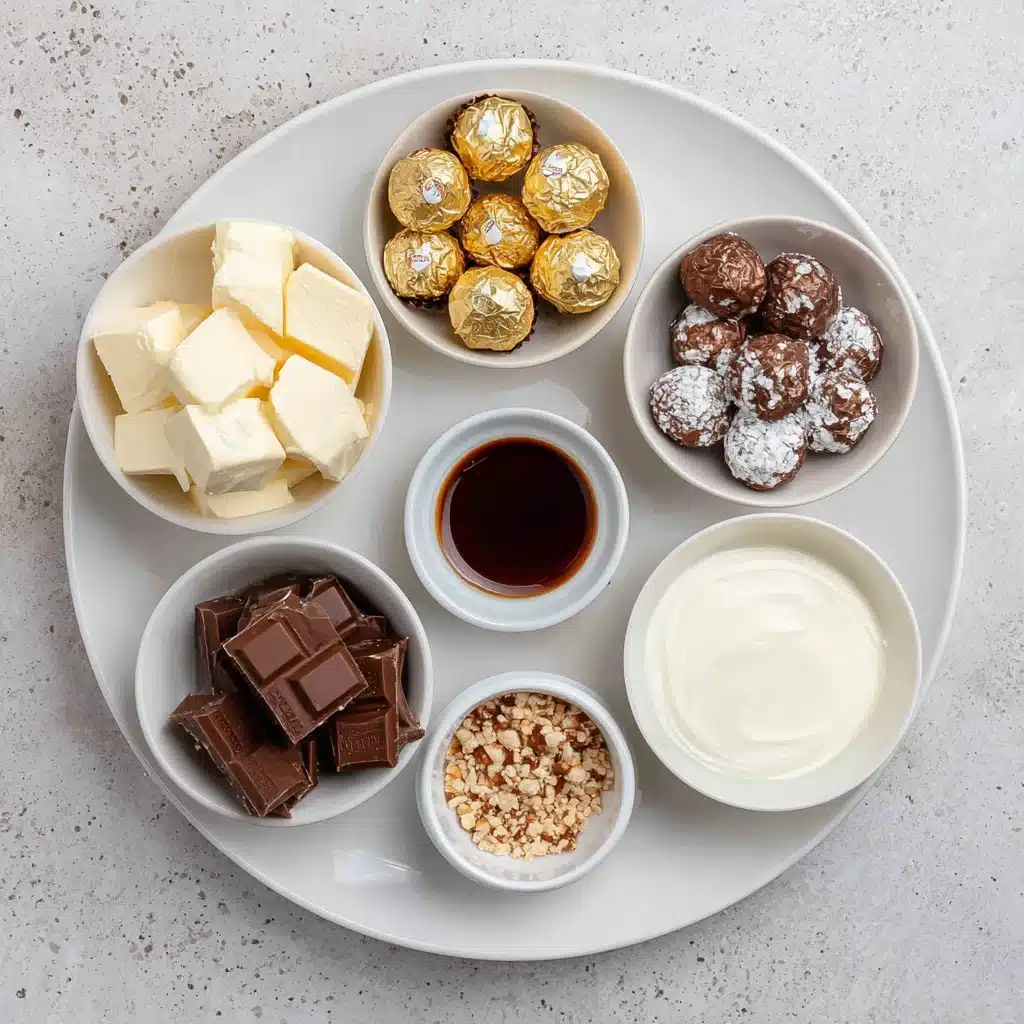 No-bake Ferrero Rocher Cheesecake 9 No-bake Ferrero Rocher Cheesecake