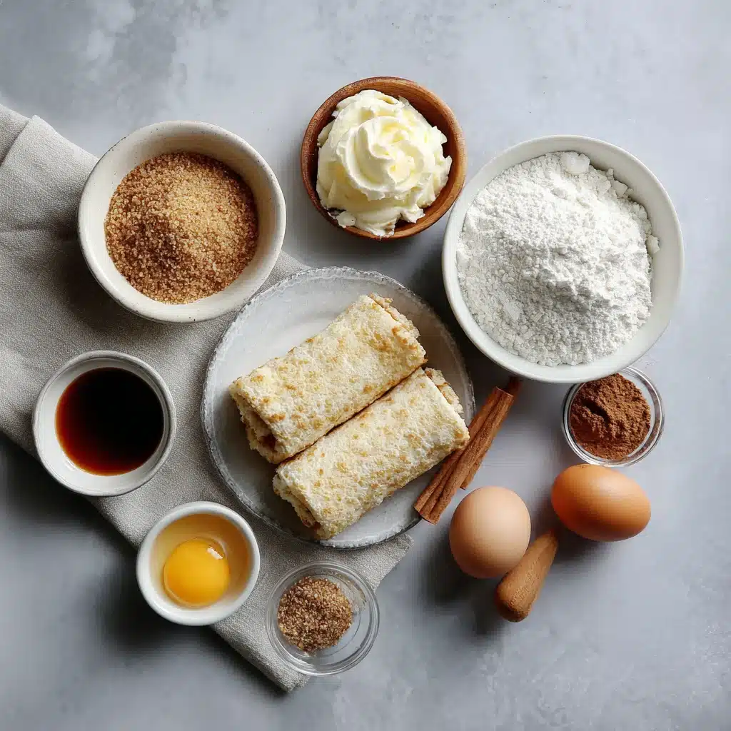 Guilt-Free Crispy Keto Cinnamon Cream Cheese Roll Ups