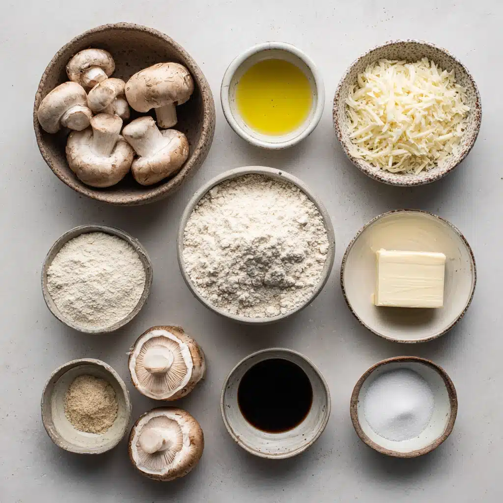 White Mushroom Pizza 9 White Mushroom Pizza