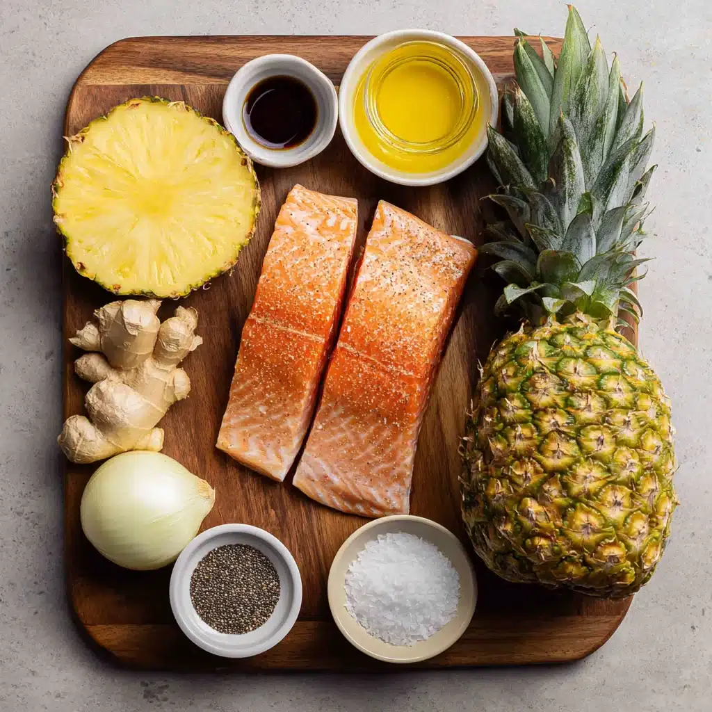 Pineapple Glazed Salmon 9 Pineapple Glazed Salmon