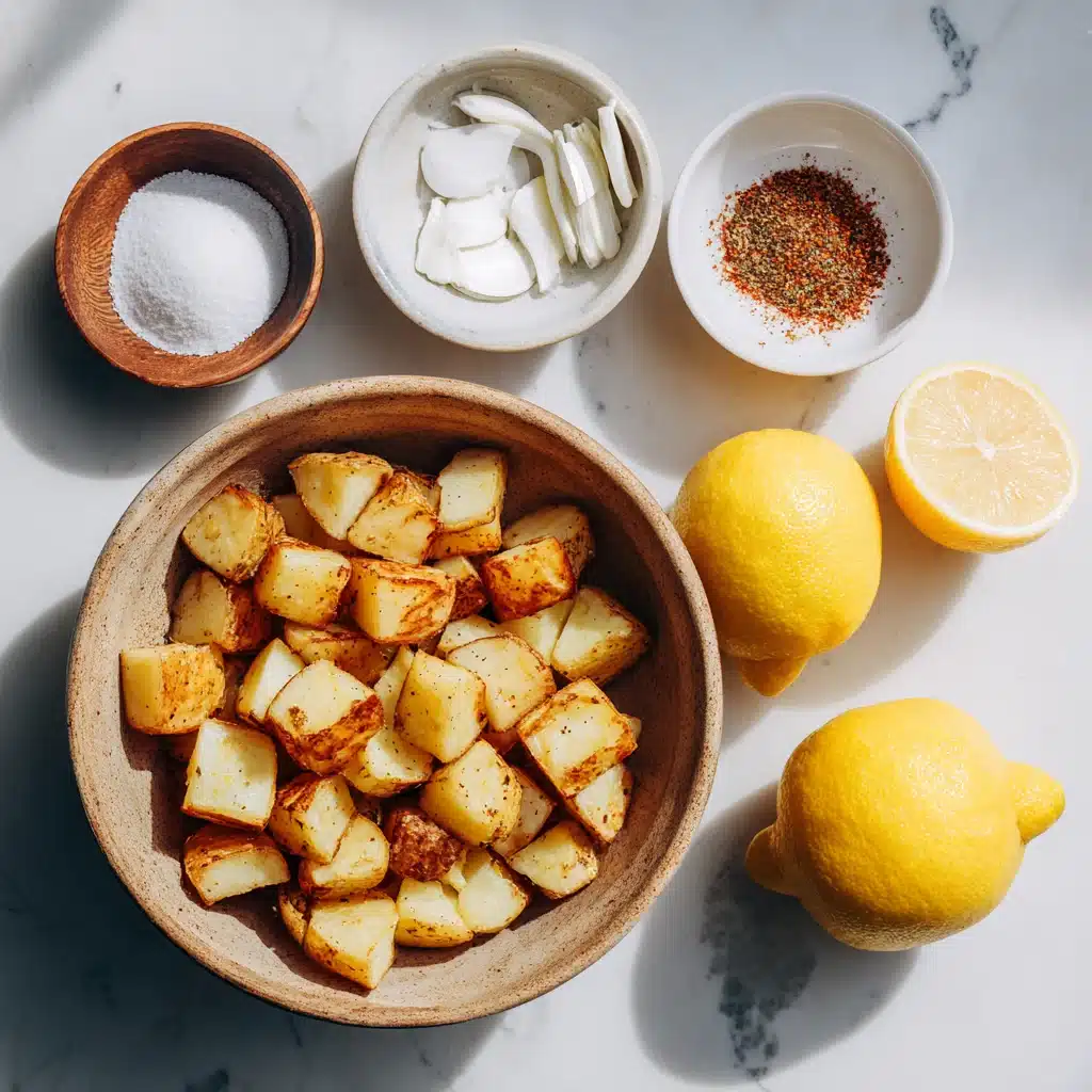 Make Crispy Greek Potatoes With Lemon Flavor