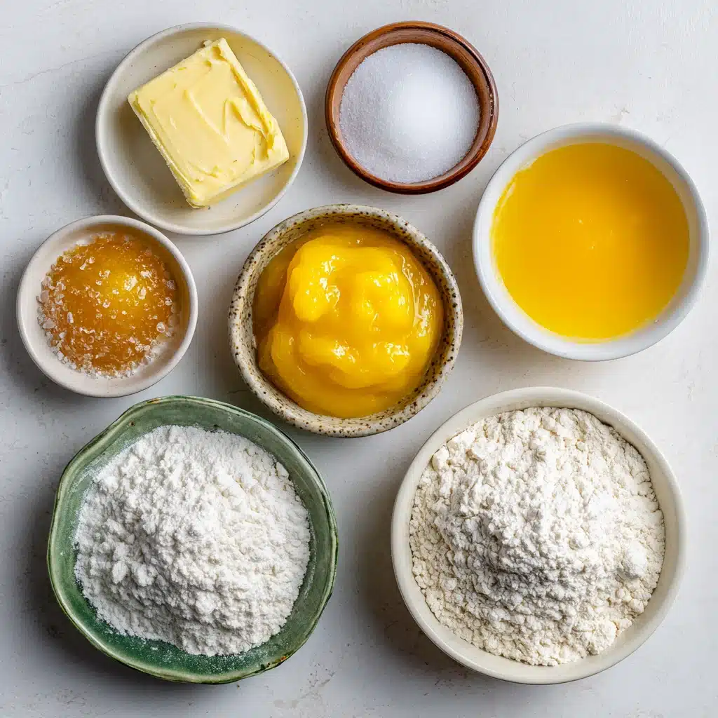 Lemon Curd Thumbprint Cookies