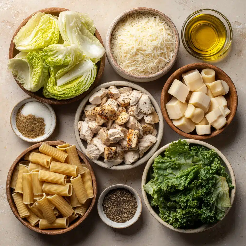 Chicken Caesar Pasta Salad